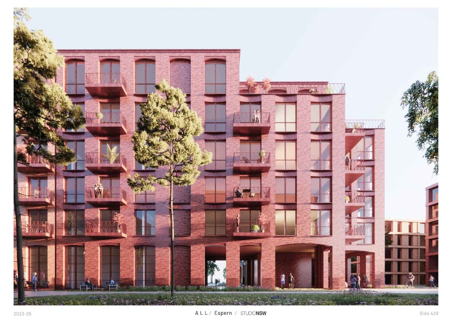 Kreditering: Espern Eiendom/Studio NSW/Atelier Lorentzen Langkilde. Illustrasjon, avvik kan forekomme